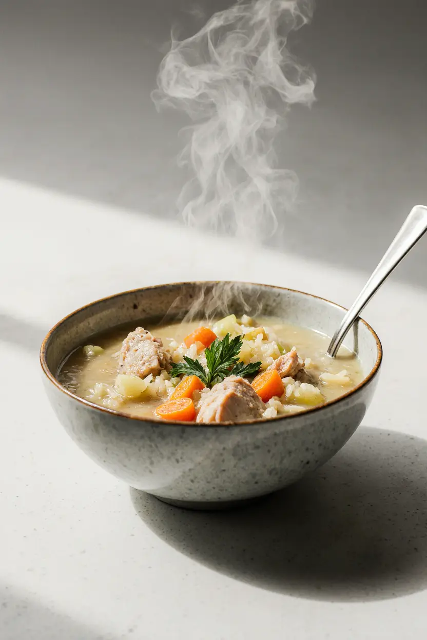 Chicken Recipe for Bad Stomach in a bowl
