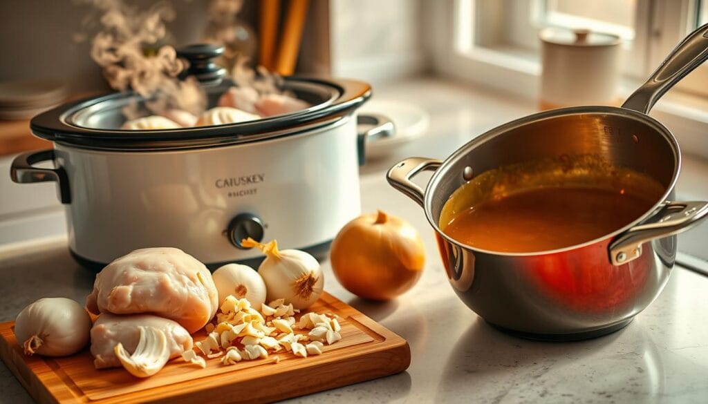 Crockpot Chicken Gravy Roux Preparation Crockpot Chicken Gravy Roux Preparation