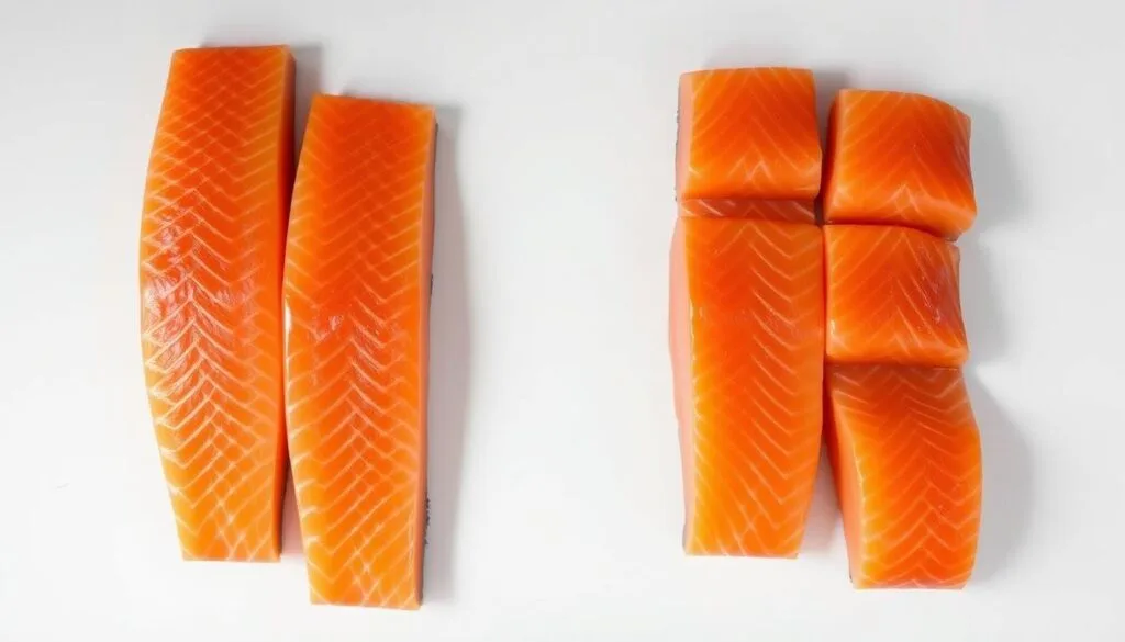 Fresh King Salmon Selection Fresh King Salmon Selection