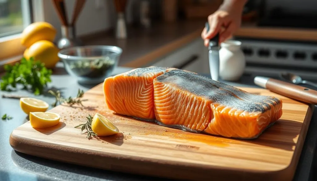 King Salmon Preparation Steps King Salmon Preparation Steps