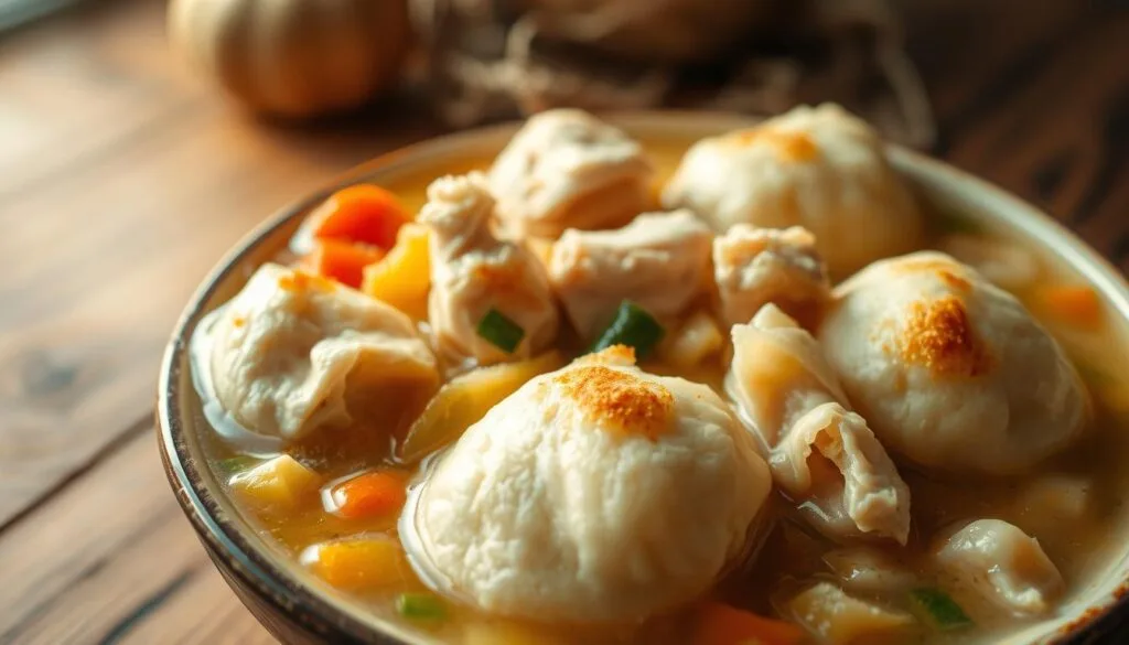 healthy chicken and dumplings
