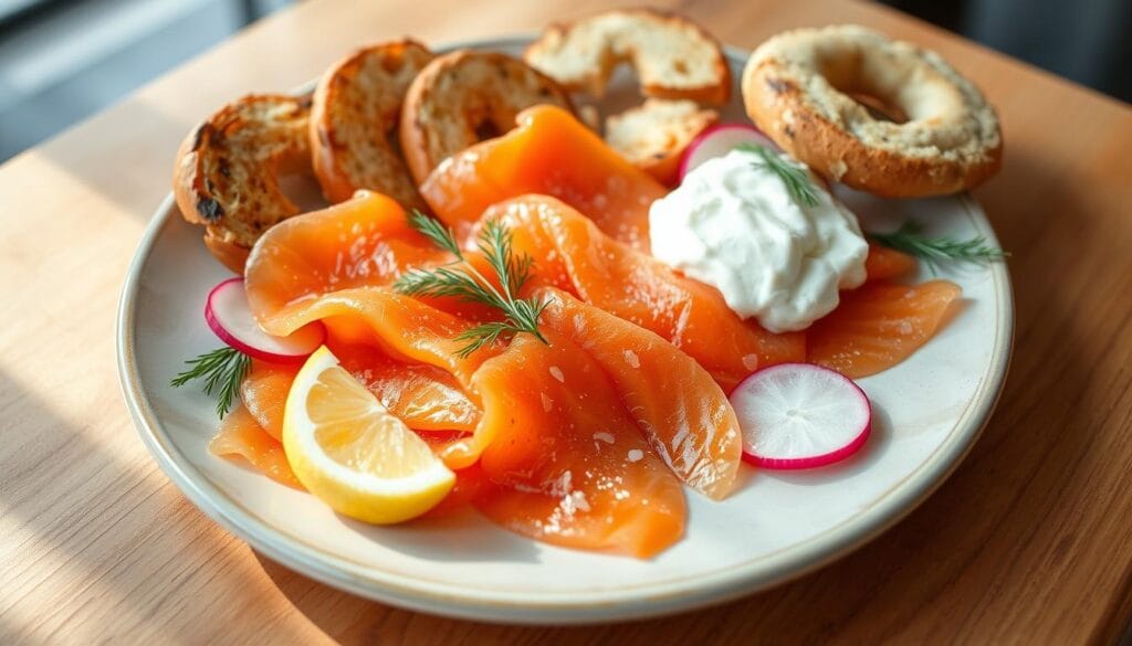 smoked salmon for breakfast smoked salmon for breakfast