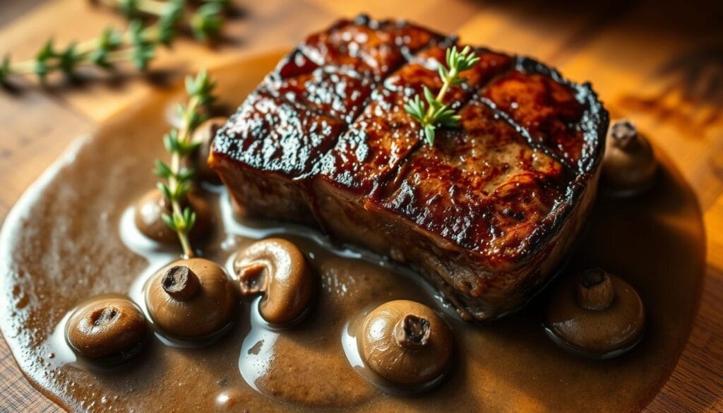 venison steak with gravy venison steak with gravy