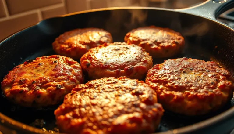 beef sausage patties
