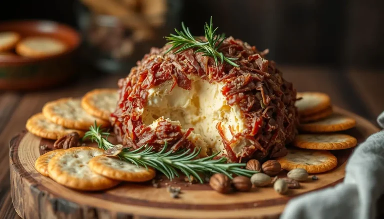 dried beef cheese ball recipe