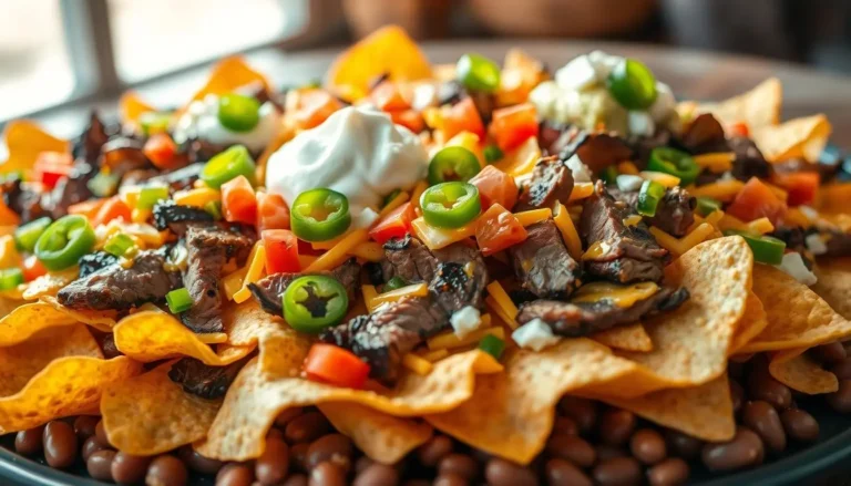 steak nachos