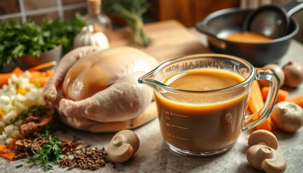 Chicken and Gravy Ingredients
