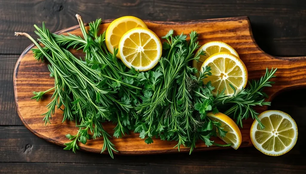 Fresh Herb Seasoning for Soup