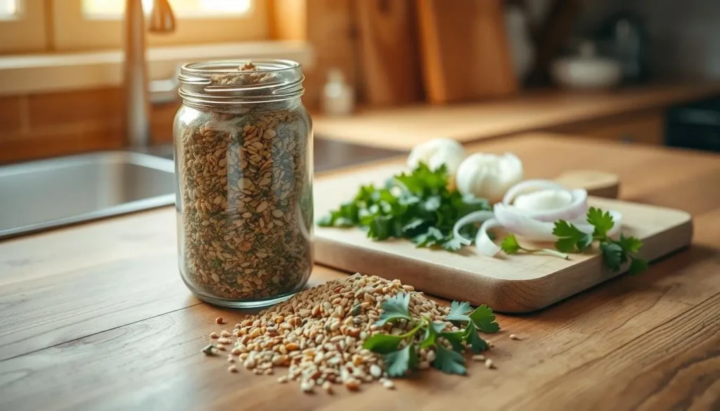 Homemade Soup Mix Preparation