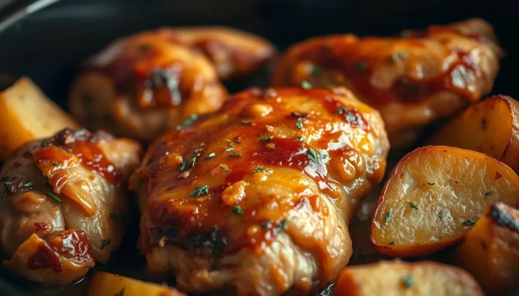 Slow Cooker Chicken and Potatoes