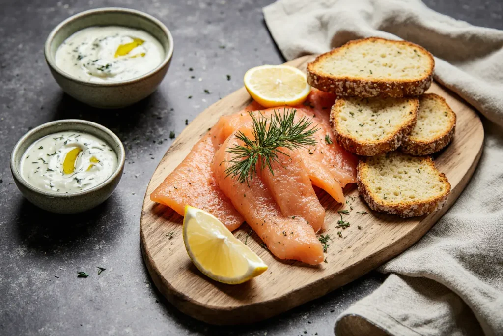 Freshly smoked salmon with rich orange tones, prepared using the best Brine Recipe for Salmon for Smoking