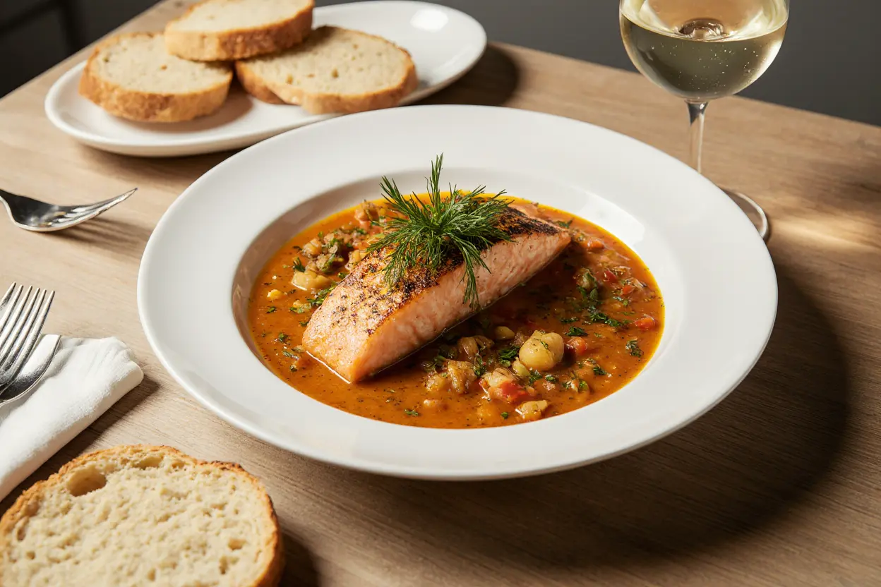 salmon stew